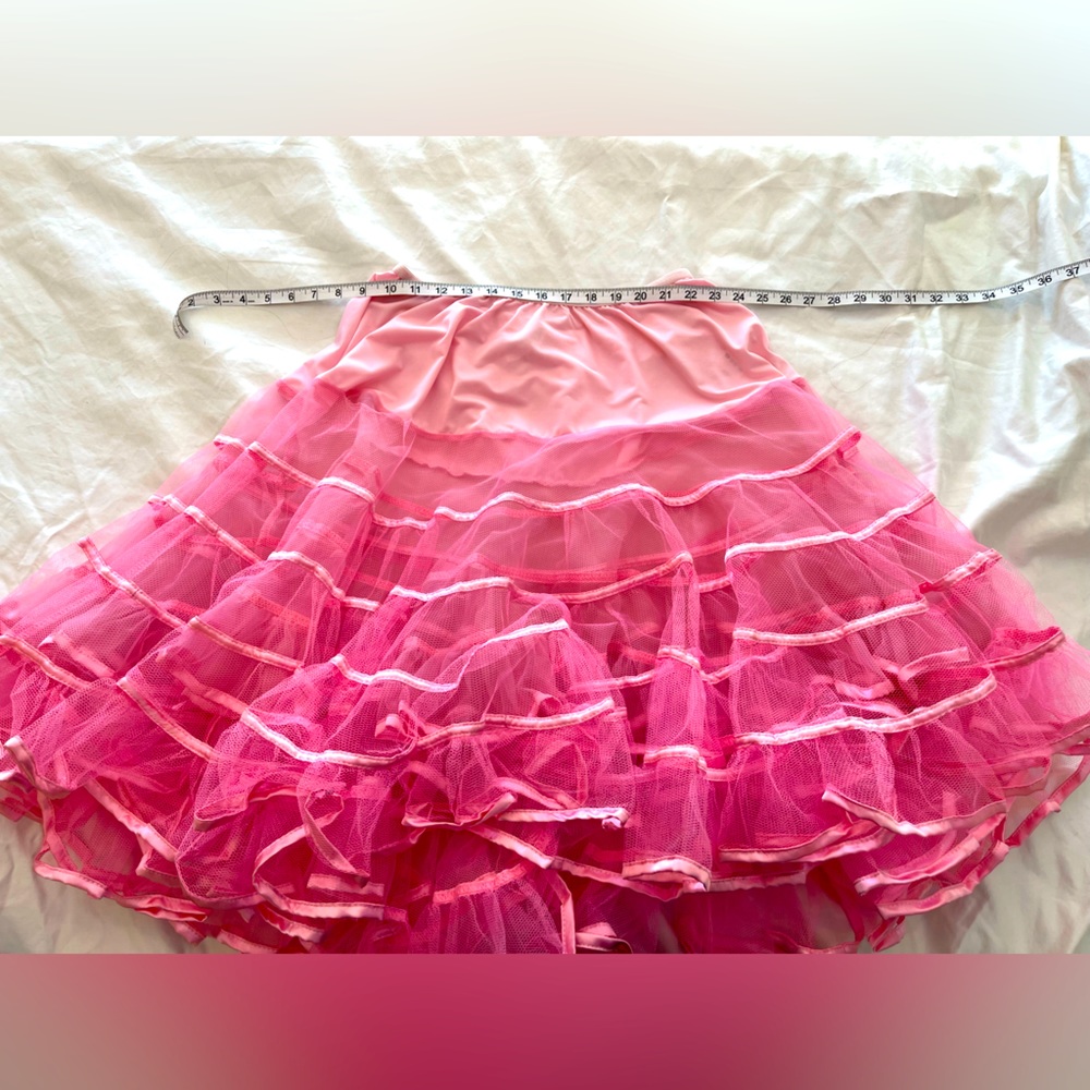 Betty Page by Tatyana Retro pink petticoat, size medium